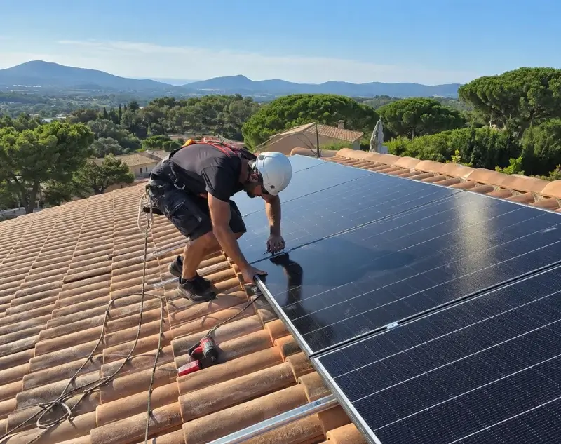 Installateur panneaux solaires Rosis — pose photovoltaïque sur toiture