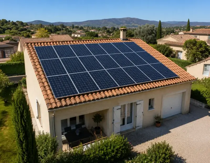 Prime à l'autoconsommation panneaux solaires Rosis — aide financière de l'État